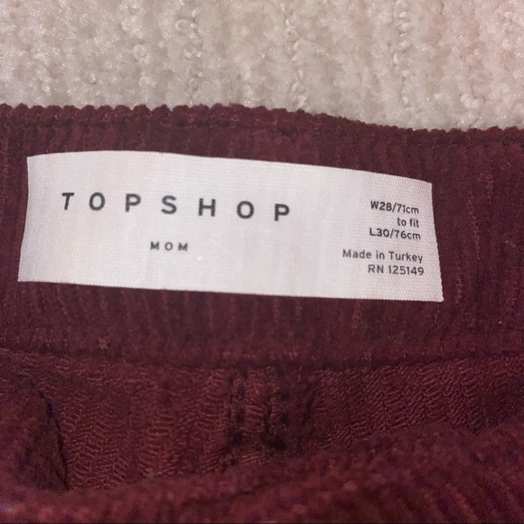 Burgundy corduroy pants 🖤 - Picture 3 of 4